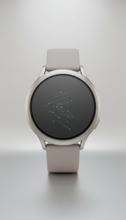 Smart wearable watch with titanium case