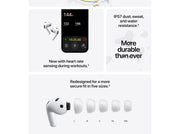 AirPods Pro 3 With MagSafe Charging Case (USB-C) with speaker  (White, Active Noise Cancellation，High-Fidelity Sound) With One Year Warranty