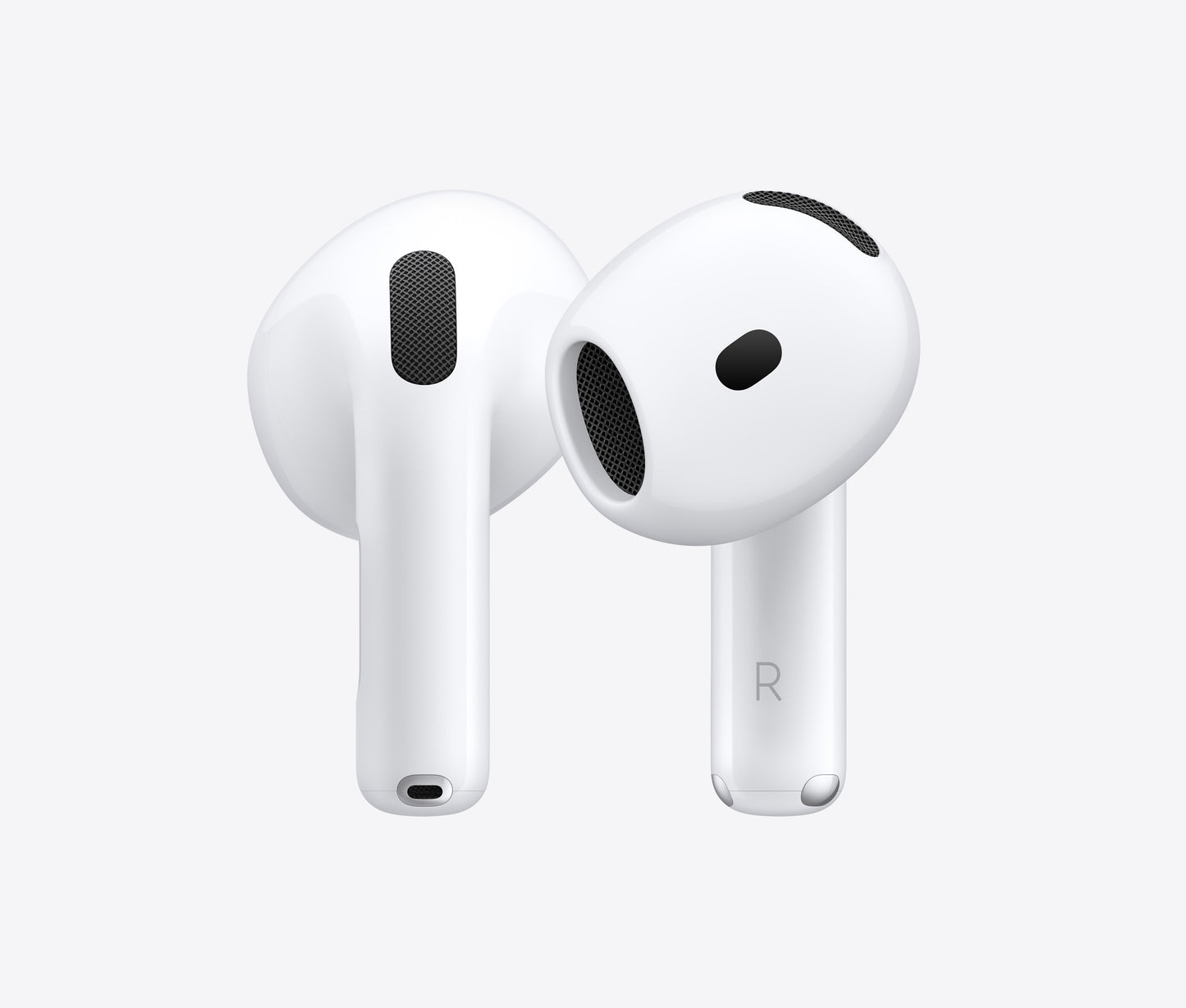 AirPods 4 with MagSafe Charging Case (USB-C) Bluetooth (White, 2X Active Noise ,True Wireless) With One Year Warranty