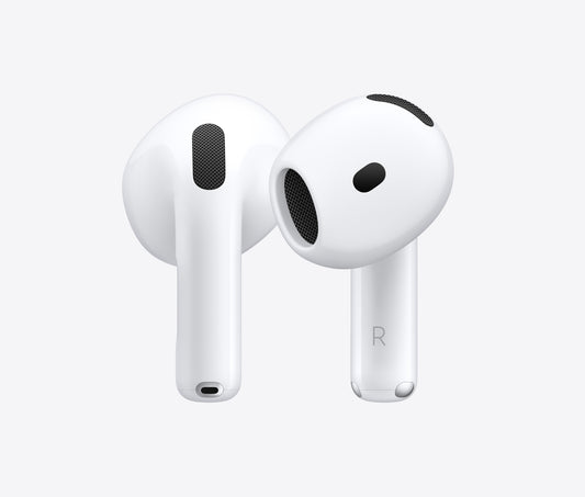 AirPods 4 with MagSafe Charging Case (USB-C) Bluetooth (White, 2X Active Noise ,True Wireless) With One Year Warranty