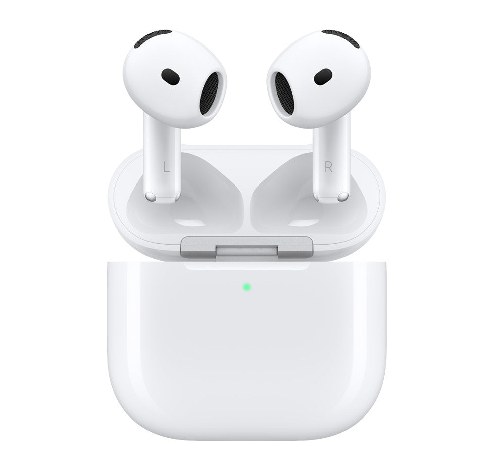 AirPods 4 with MagSafe Charging Case (USB-C) Bluetooth (White, 2X Active Noise ,True Wireless) With One Year Warranty