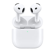 AirPods 4 with MagSafe Charging Case (USB-C) Bluetooth (White, 2X Active Noise ,True Wireless) With One Year Warranty