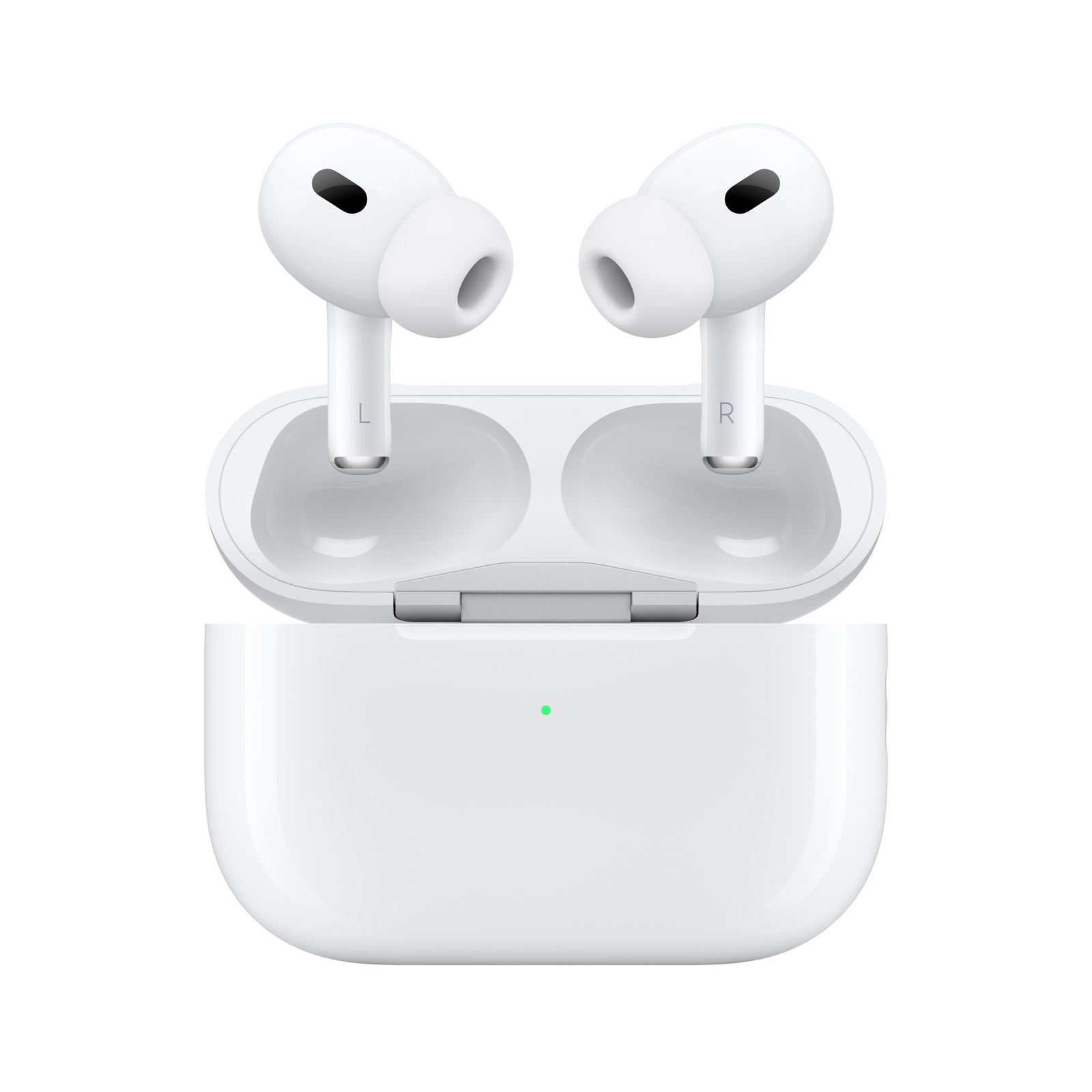 AirPods Pro (2nd generation) with MagSafe Charging (USB-C) Bluetooth (White, 2X Active Noise ) With One Year Warranty
