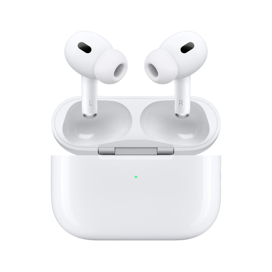 AirPods Pro (2nd generation) with MagSafe Charging (USB-C) Bluetooth (White, 2X Active Noise ) With One Year Warranty