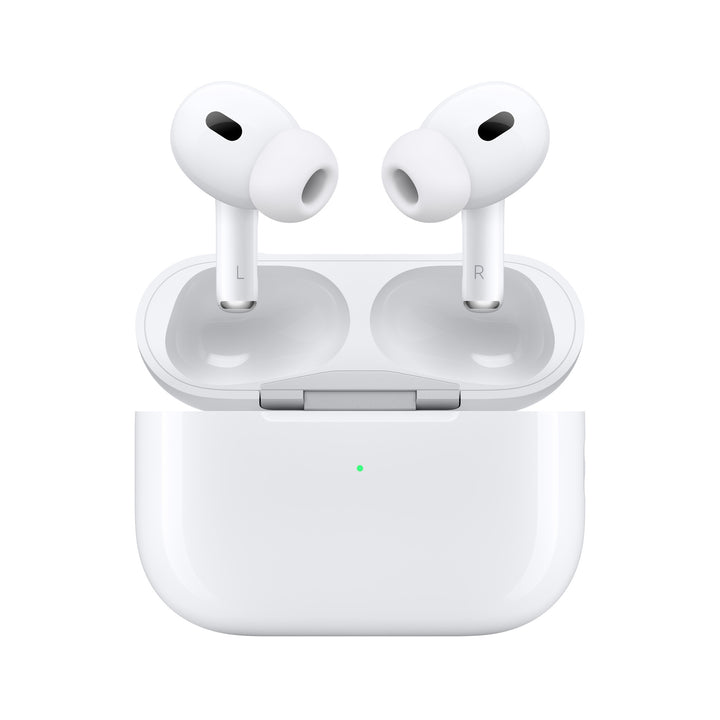 AirPods Pro (2nd generation) with MagSafe Charging (USB-C) Bluetooth (White, 2X Active Noise ) With One Year Warranty
