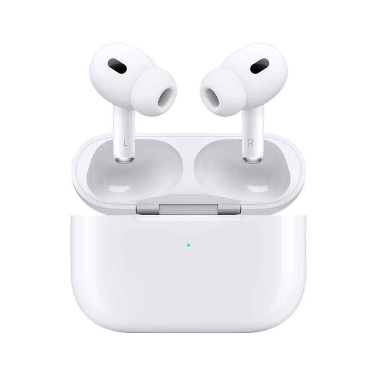 AirPods Pro (2nd generation) with MagSafe Charging (USB-C) Bluetooth (White, 2X Active Noise ) With One Year Warranty